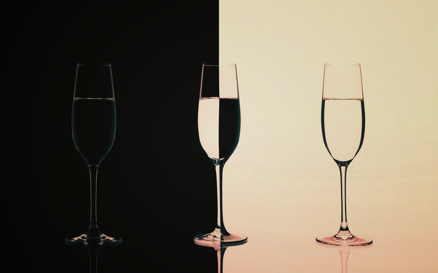 Бокалы обои