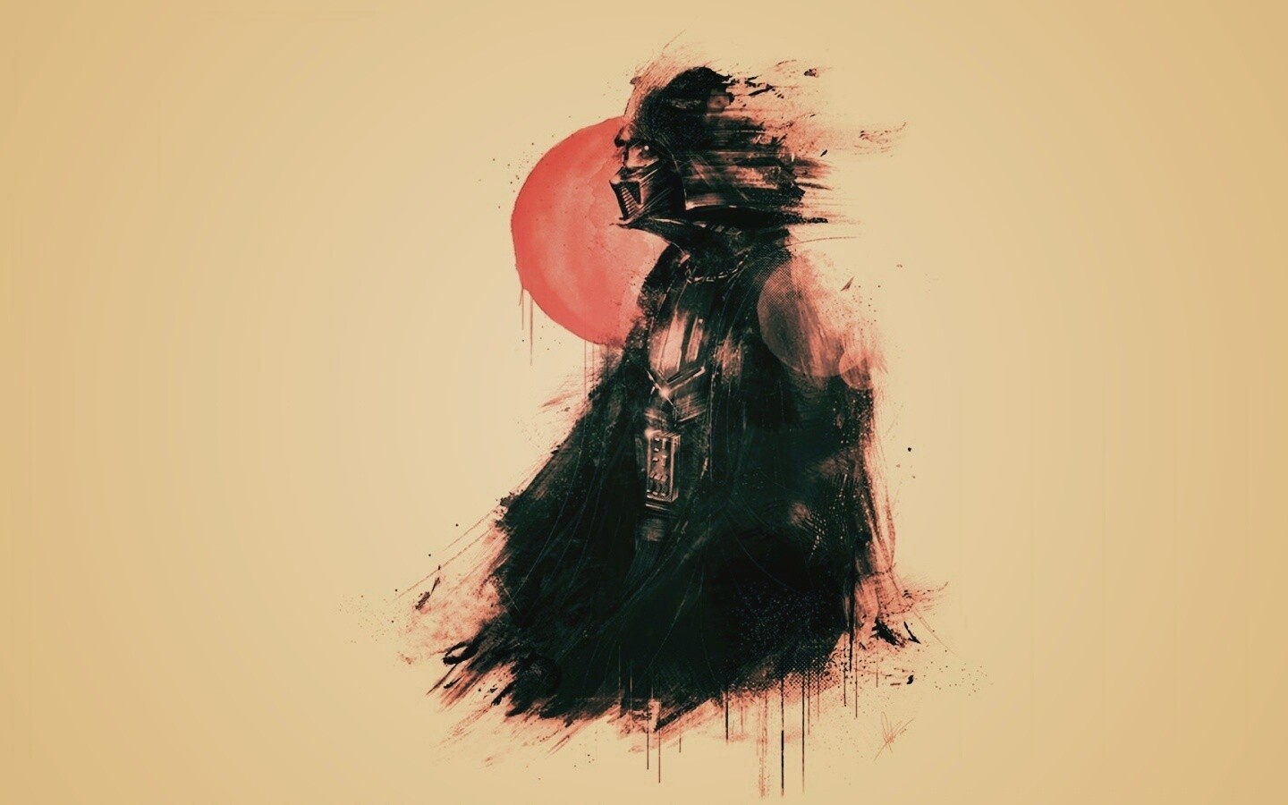 Арт с Дартом Вейдером обои