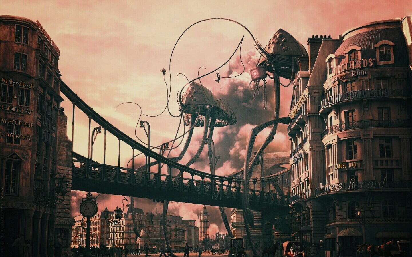 Война миров обои