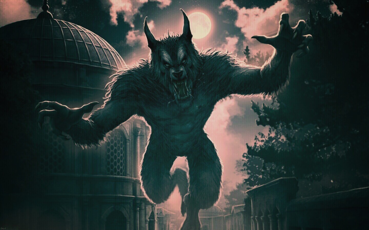 Оборотень обои