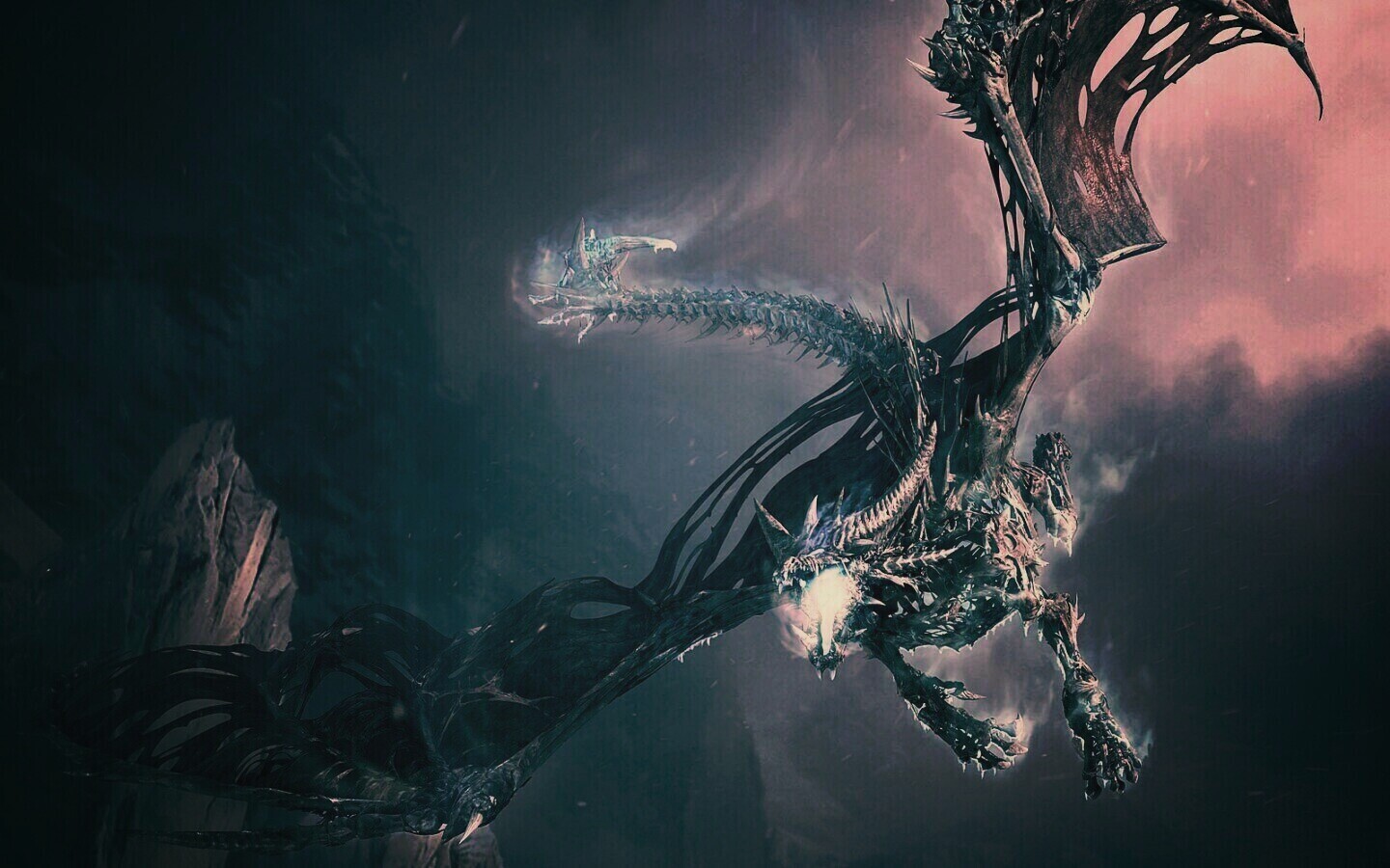 Ледяной дракон обои