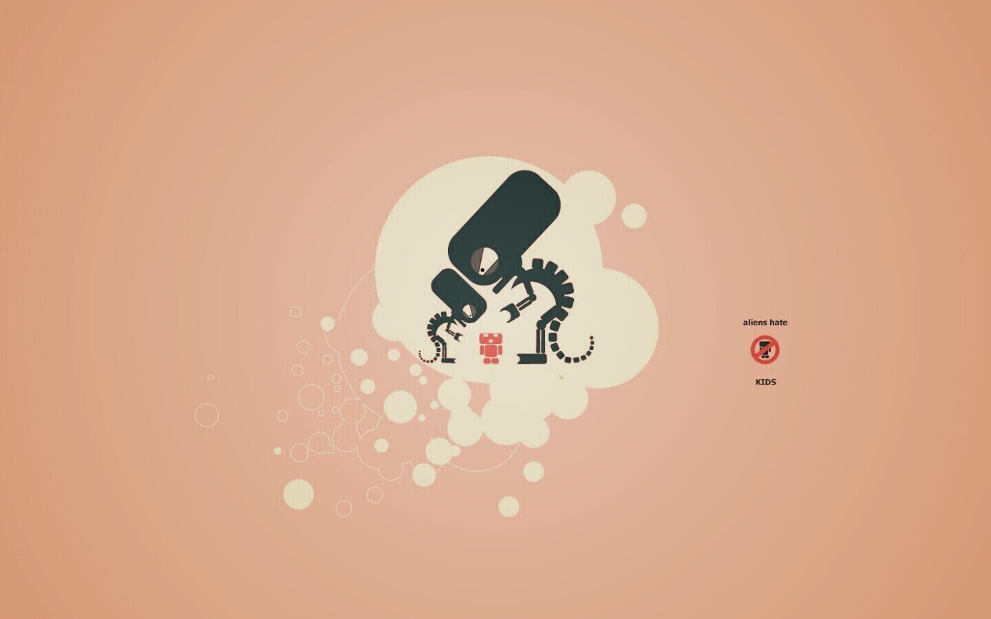 Чужие не любят детей обои