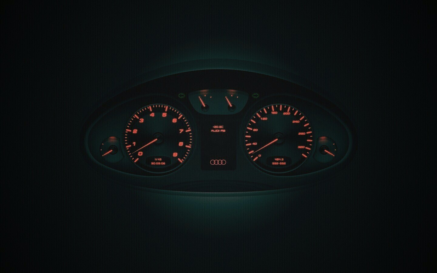 Приборная панель Audi обои