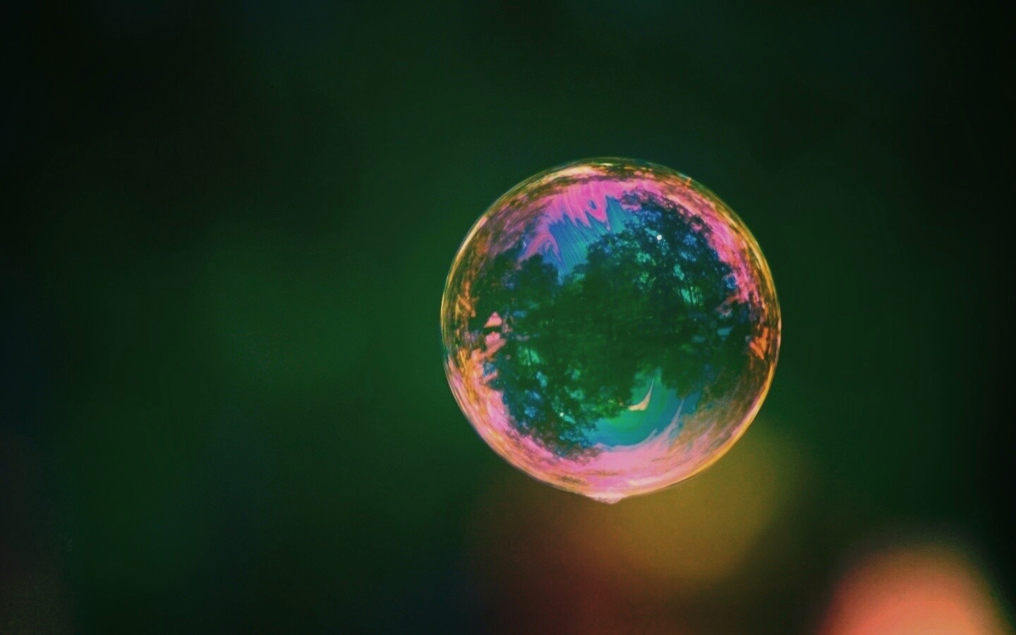 Мыльный пузырь обои