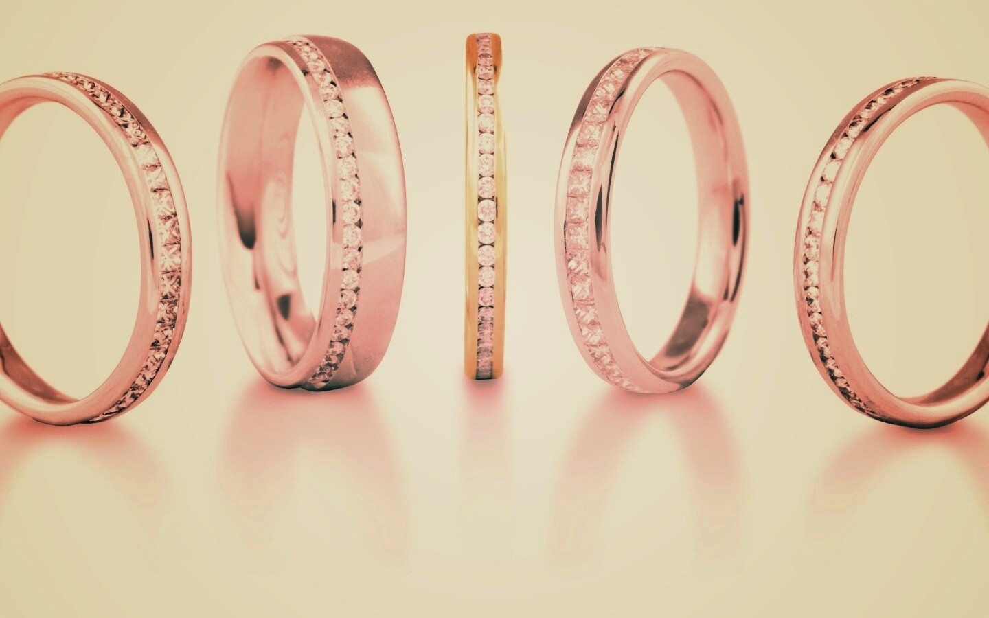 Кольца обои