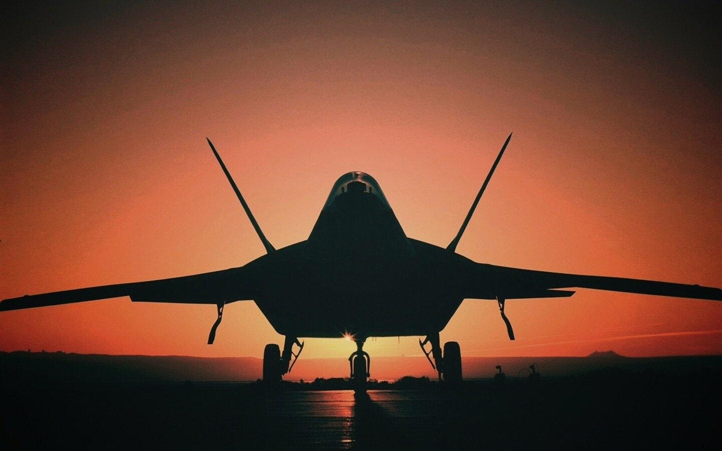 Истребитель F22 обои