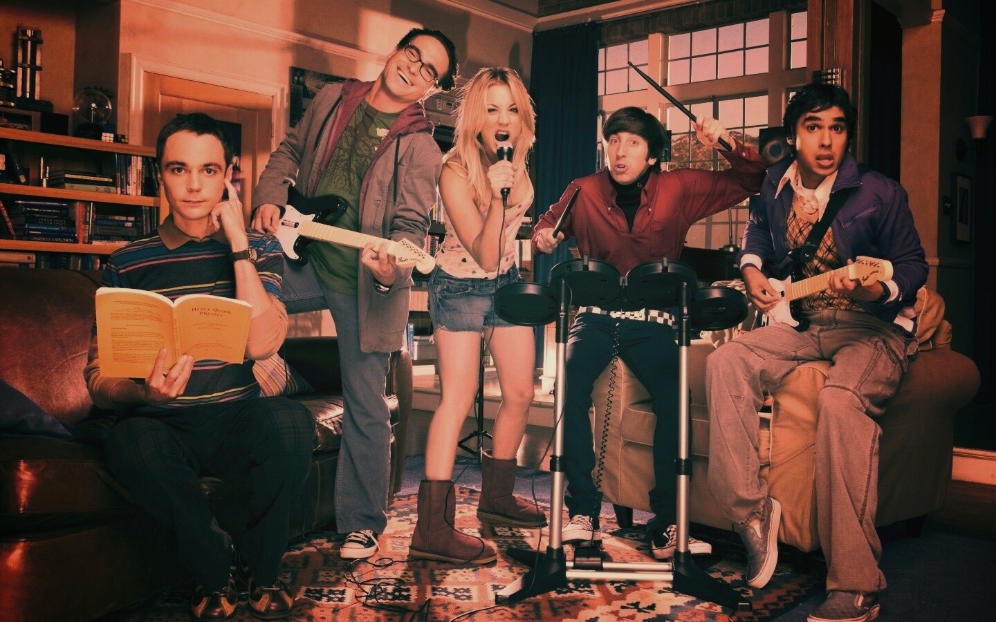 Теория большого взрыва обои