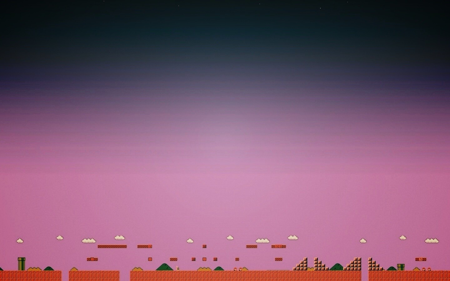 Мир Марио обои