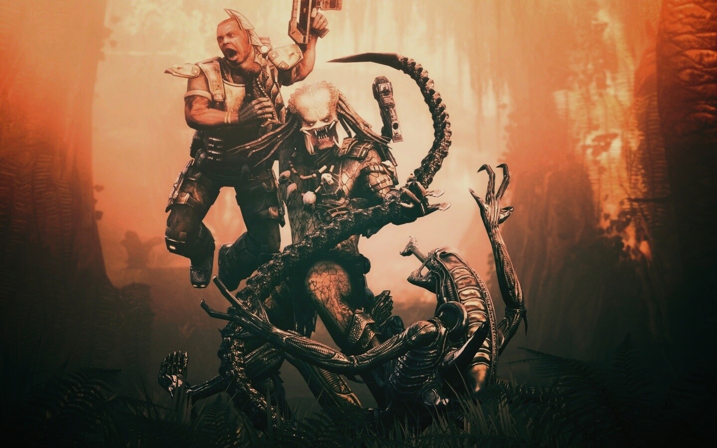 Alien vs Predator 2 обои