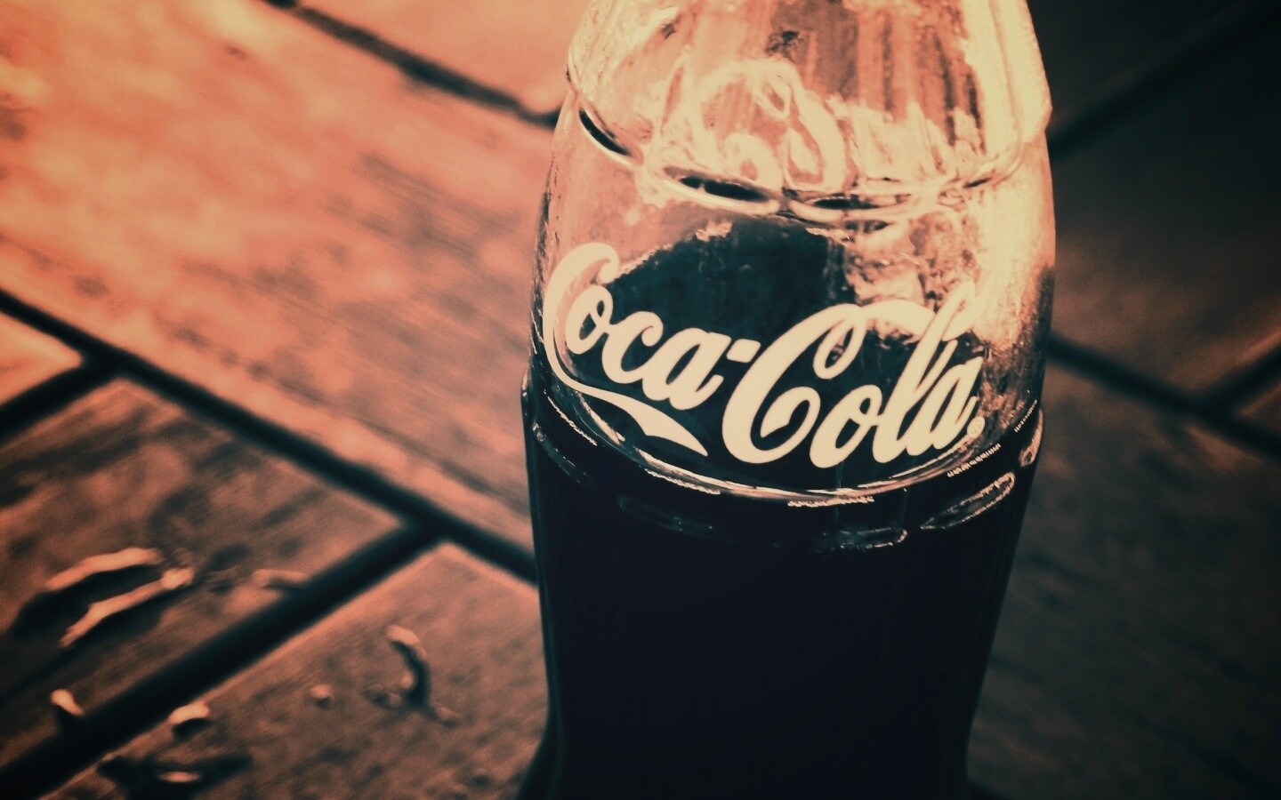 Бутылка Coca-Cola обои