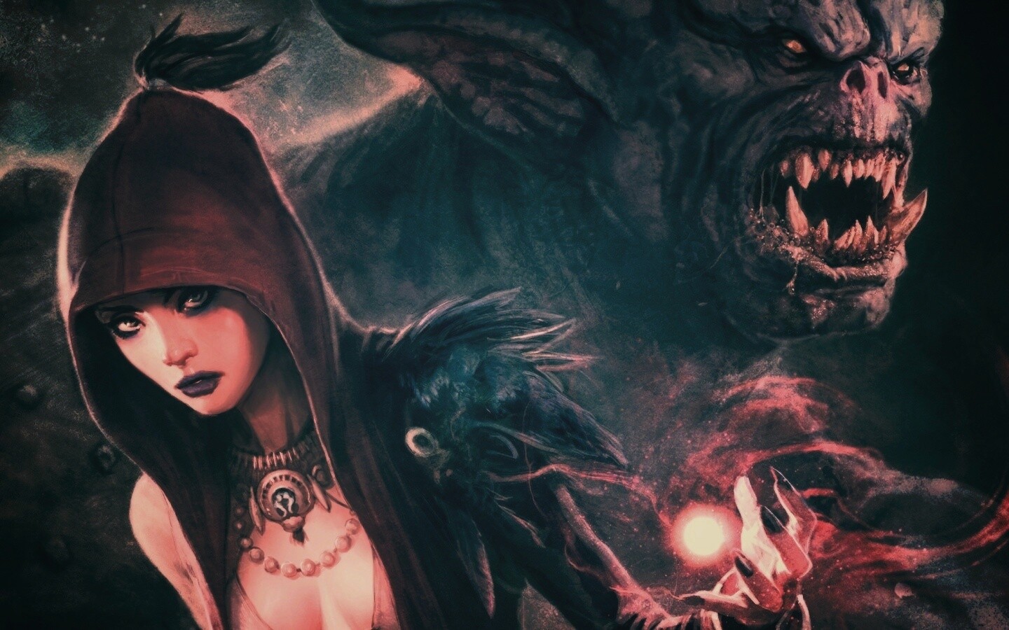 Морриган и порождение тьмы обои