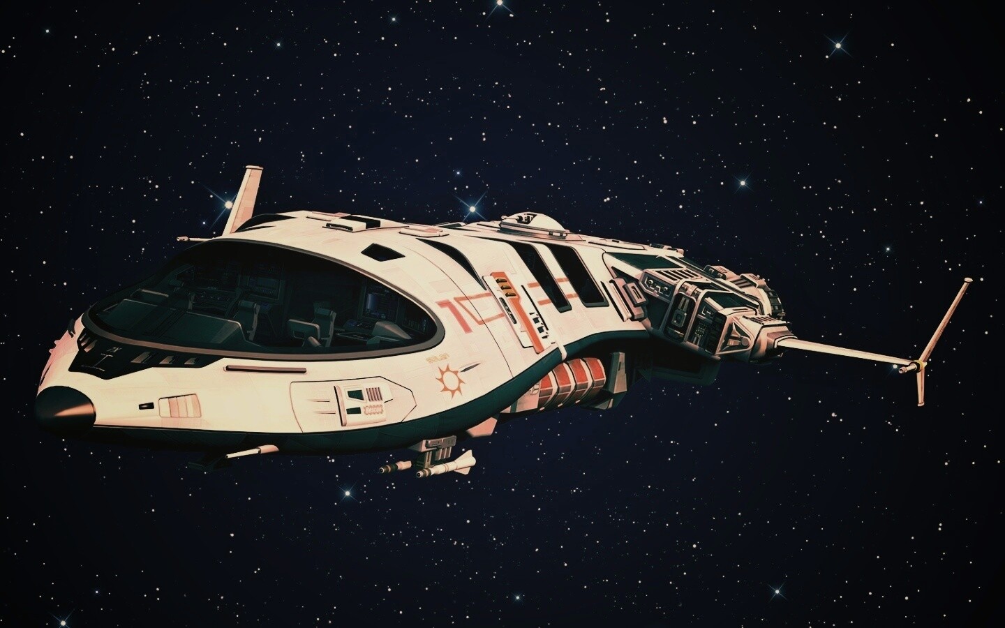 Космический корабль обои