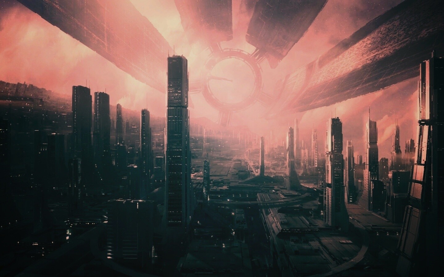 Цитадель из Mass Effect обои