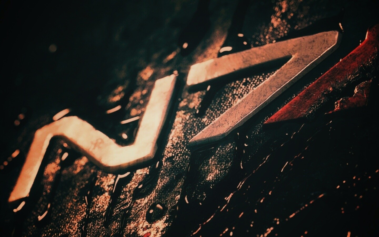 Логотип команды N7 из mass effect обои