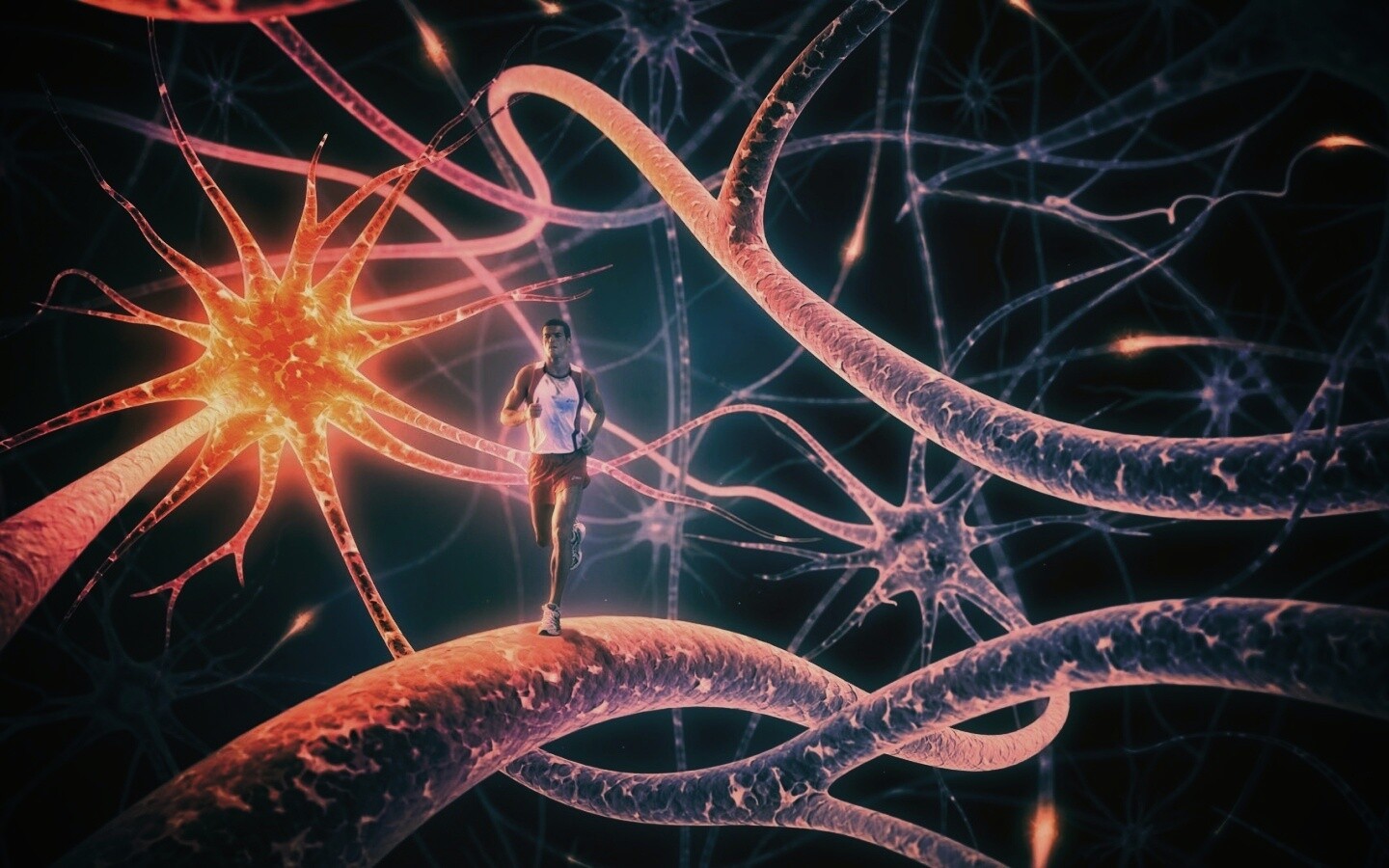 Бег мыслей обои