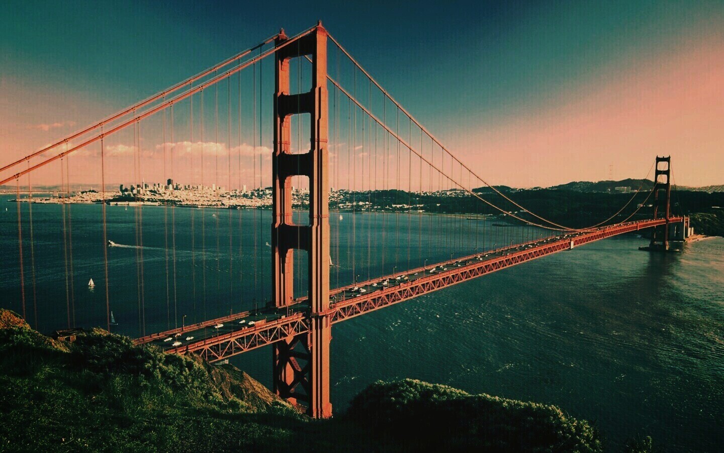 Мост Золотые Ворота обои