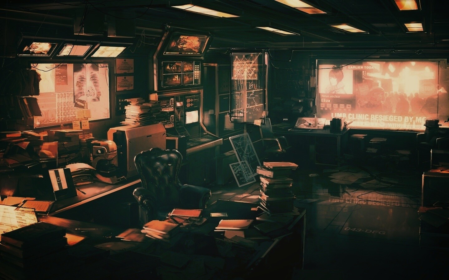 Кабинет обои