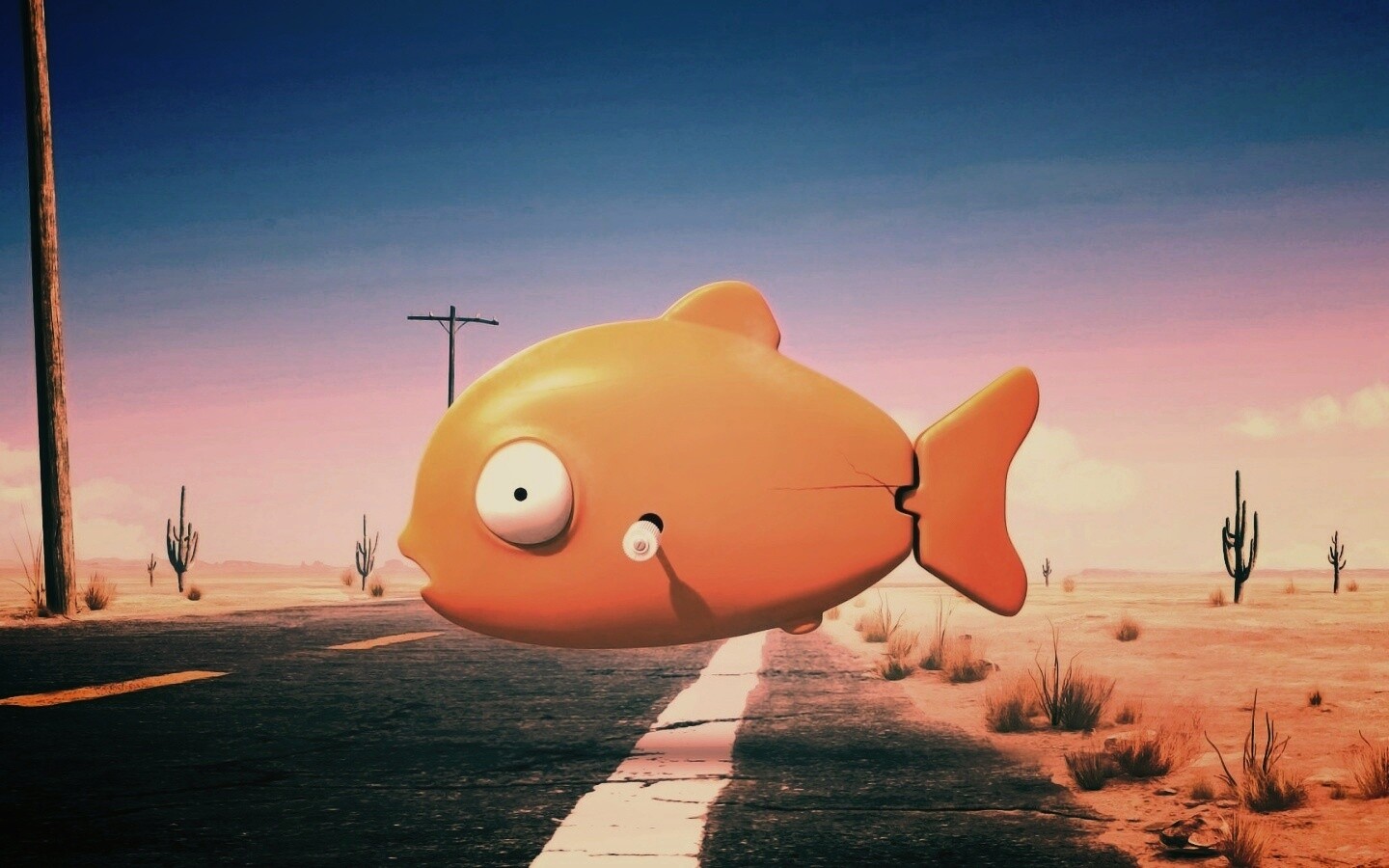 Рыбка из Ранго обои