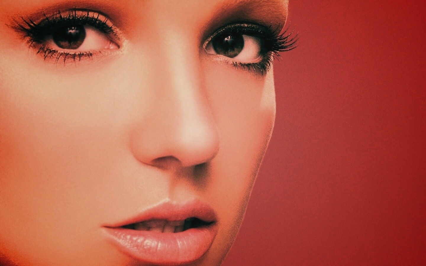 Лицо Бритни обои