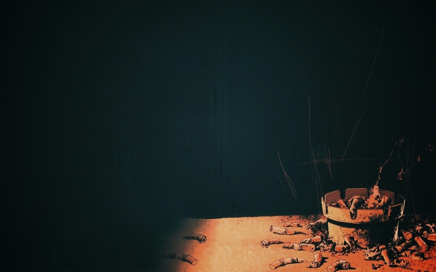 Пепельница обои