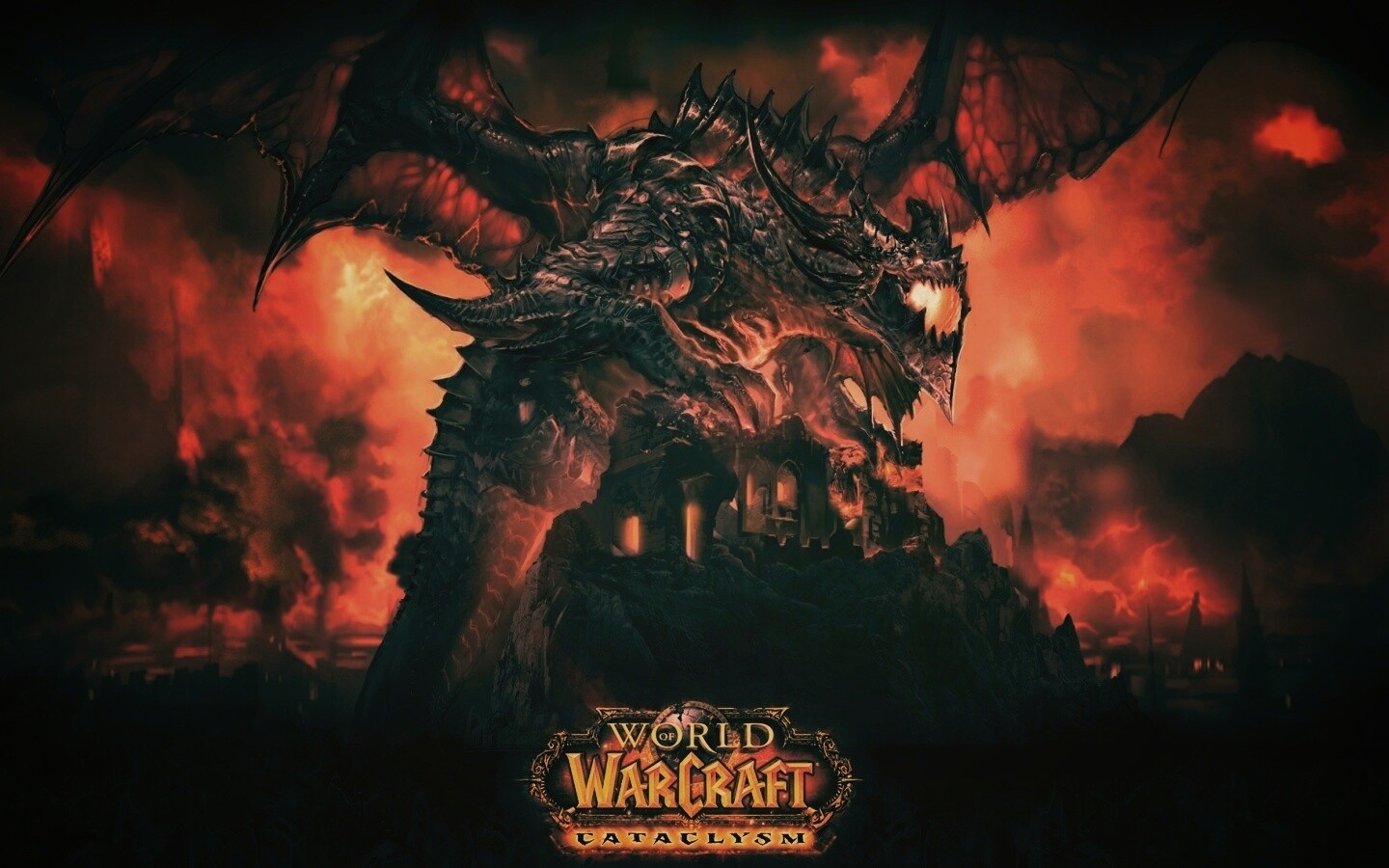 Дракон из WoW обои