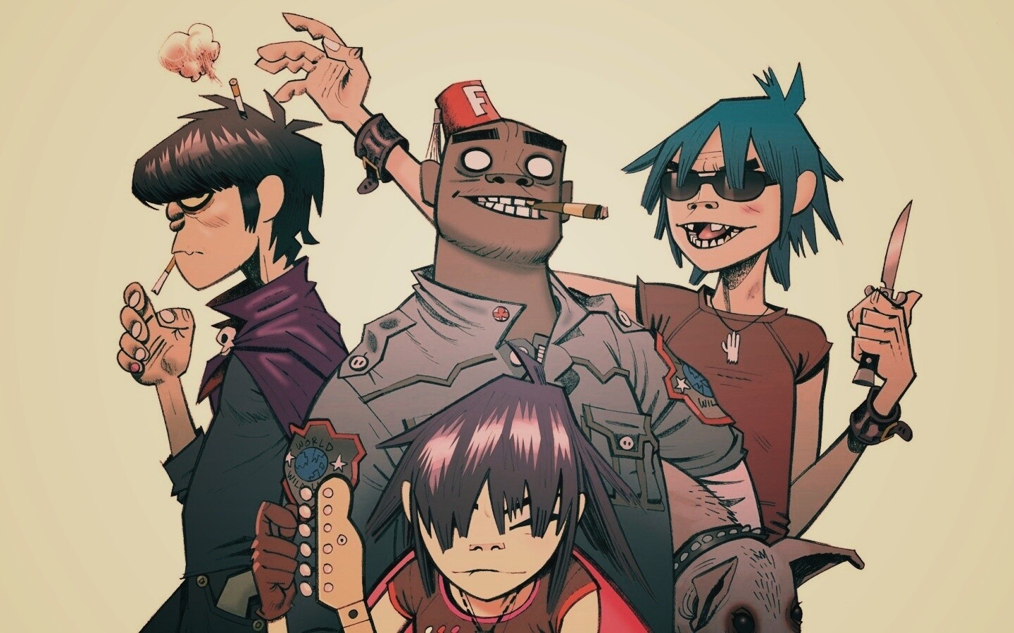 Gorillaz обои
