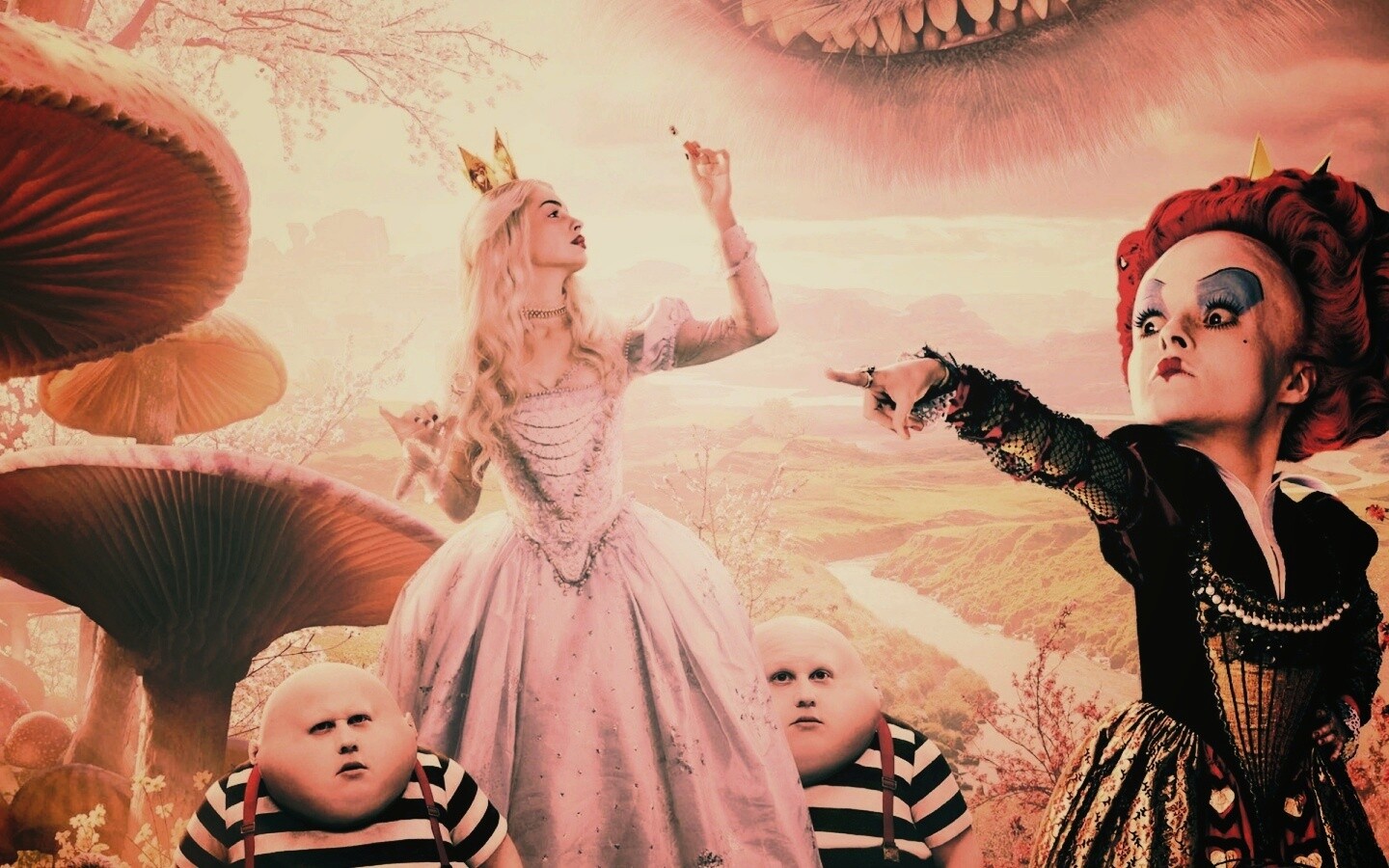 Персонажи из "Алиса в стране Чудес" обои