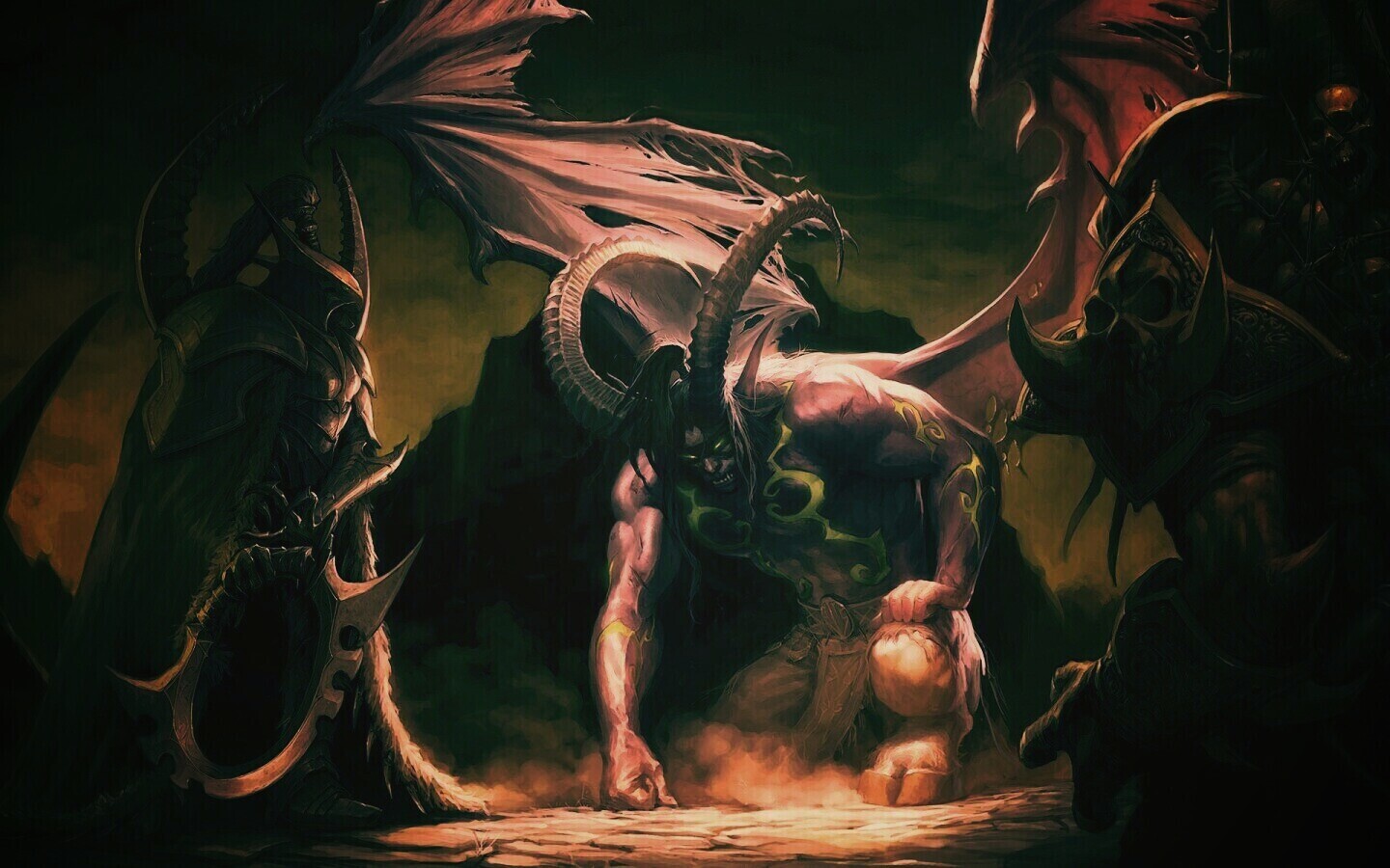 Иллидан из War Craft обои