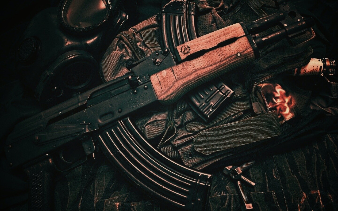 Автомат АК-47 обои