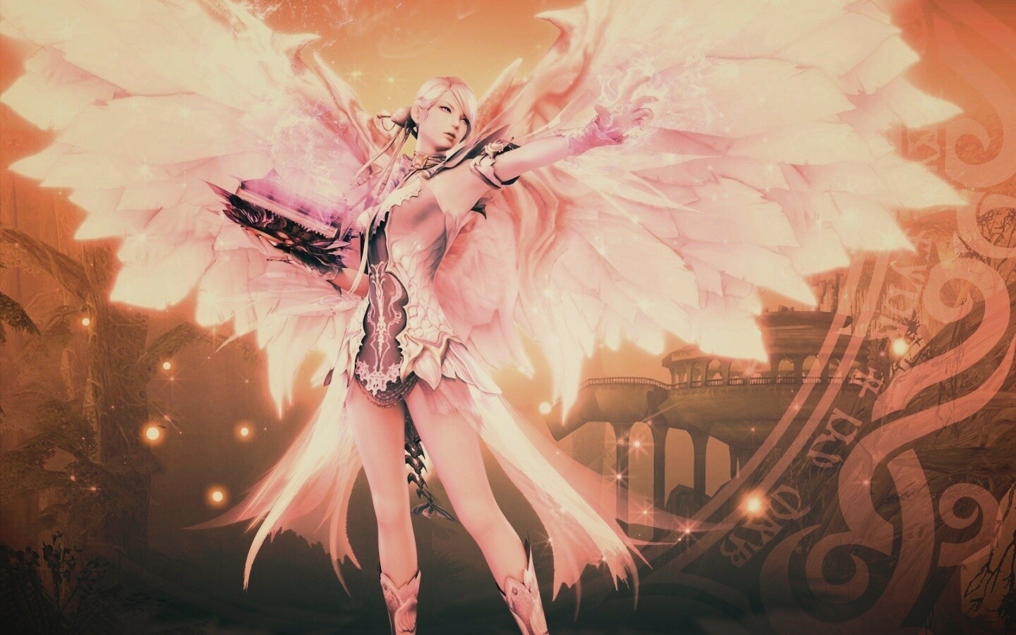 Девушка из Aion обои