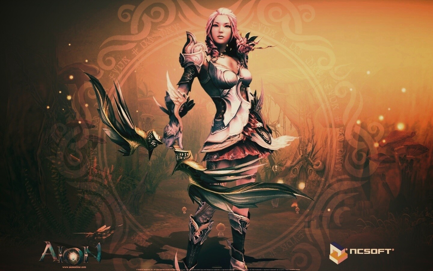 Лучница из Aion обои