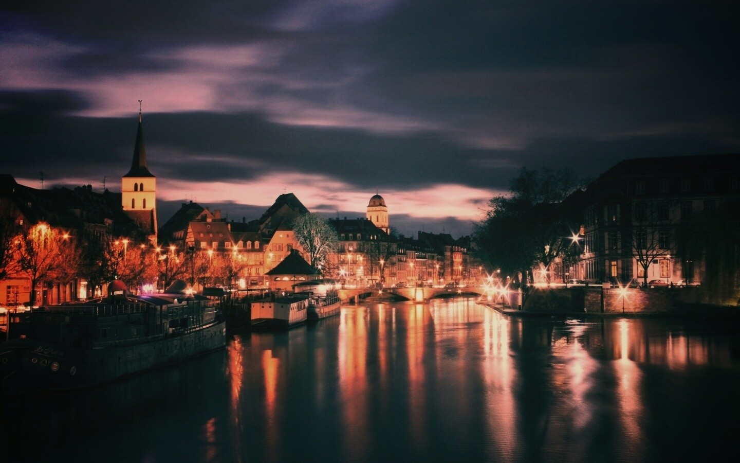 Город Страсбург обои