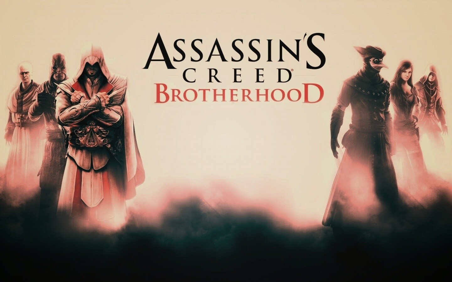Персонажи игры Assasin"s Creed Brotherhood обои