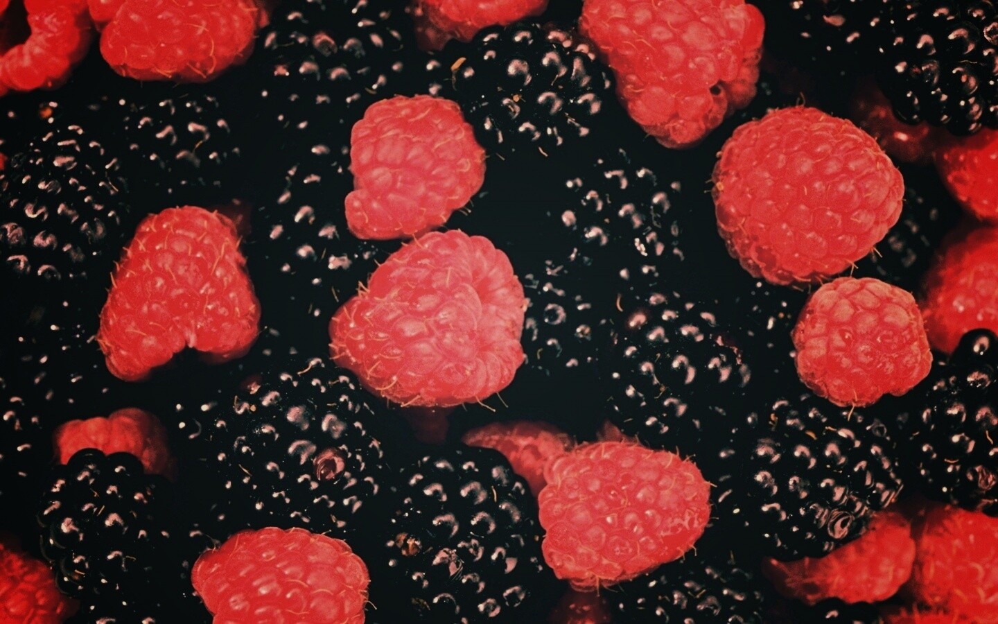 Малина и ежевика обои