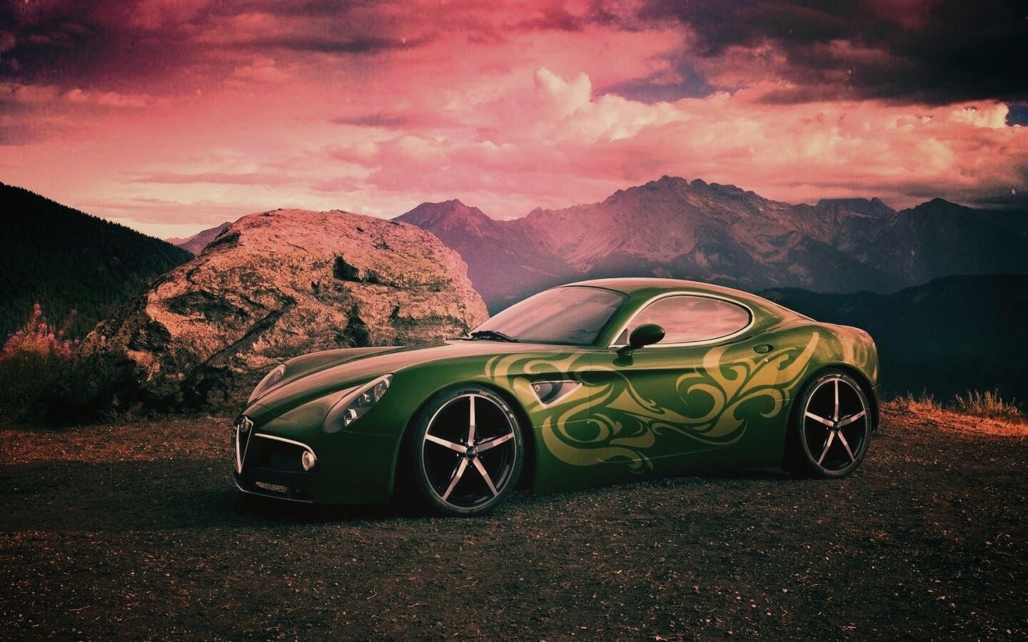 Альфа-ромео обои