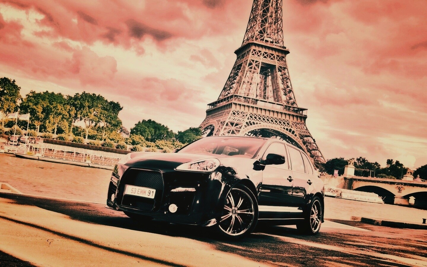 Кроссовер Porsche обои