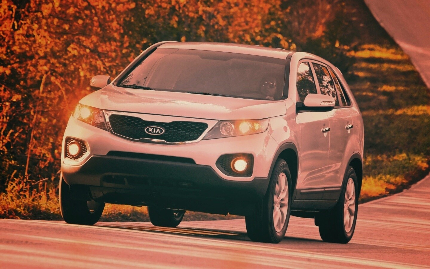 Кроссовер КИА обои