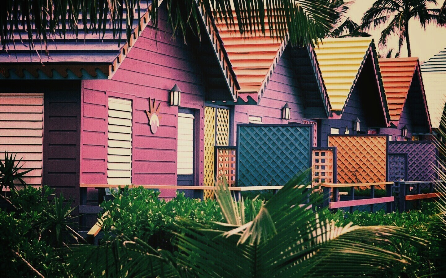 Дома на Багамах обои