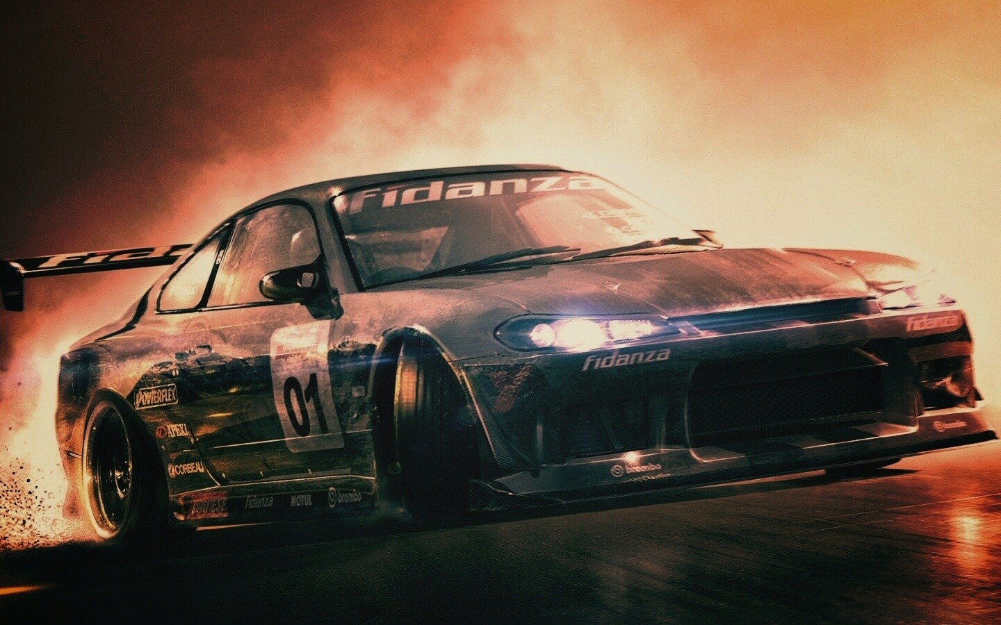 Гоночный автомобиль обои