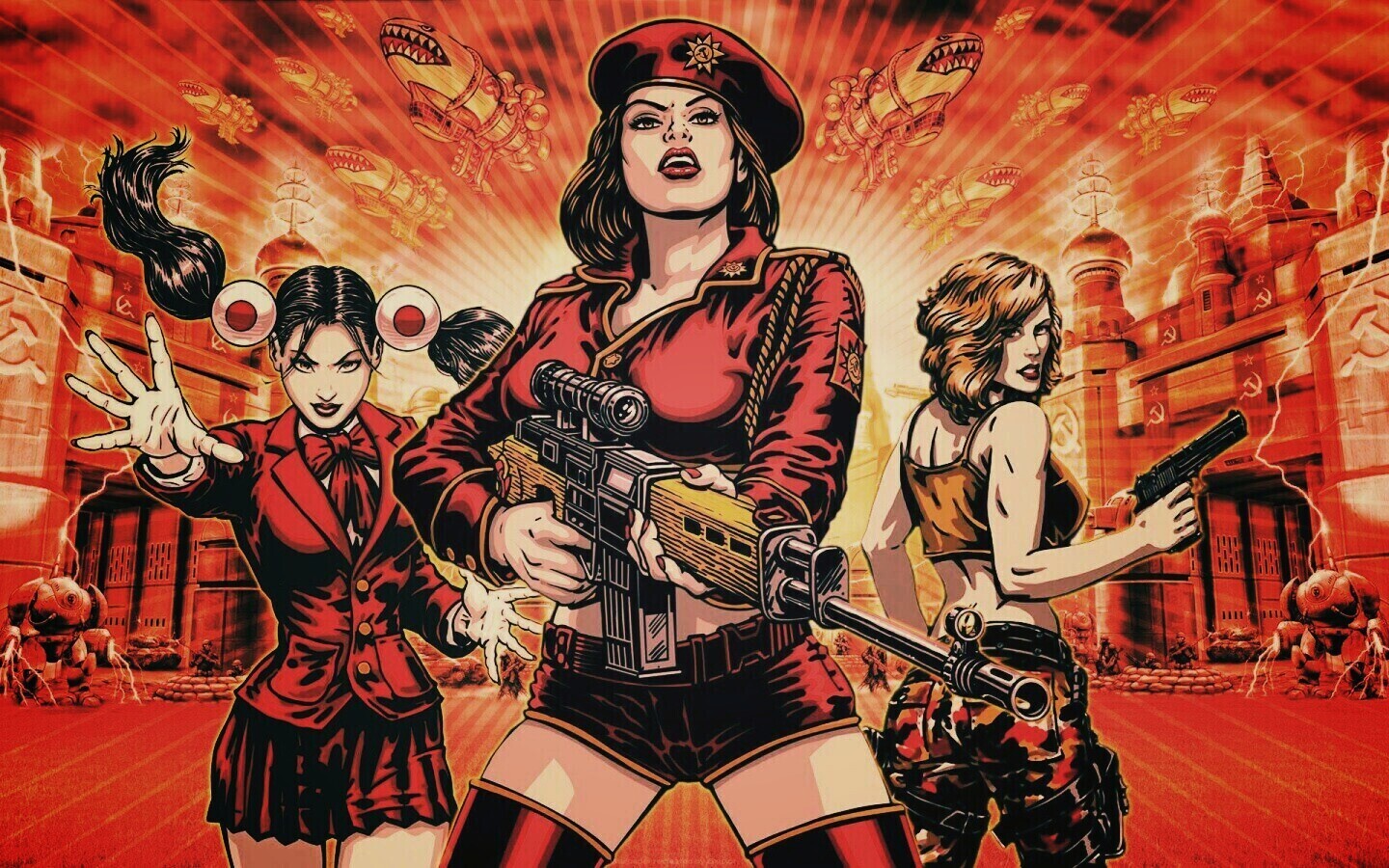 Red alert 3 обои