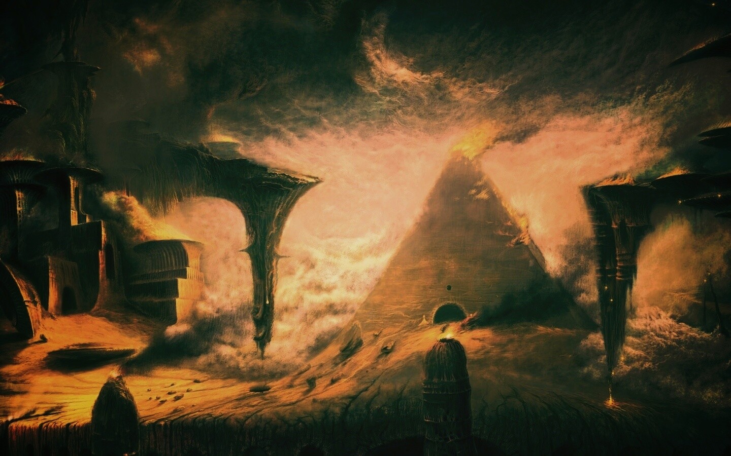 Мир древних обои