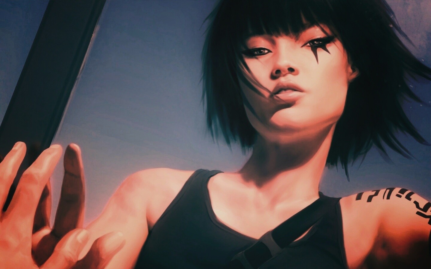 Отражение Фейт обои