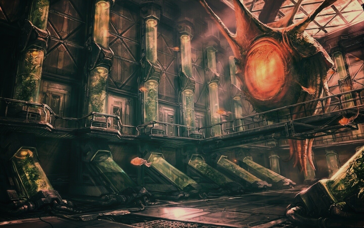 Саркофаги и нечто обои