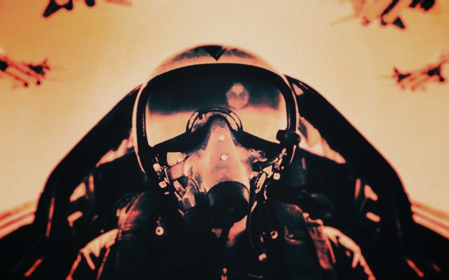 Пилот истребителя обои