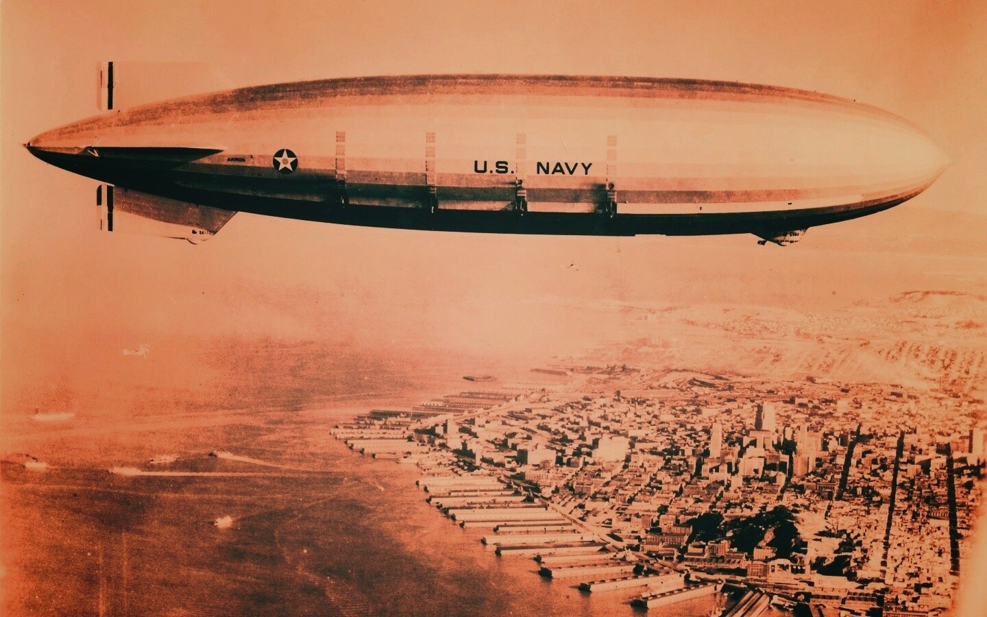 Дерижабль обои