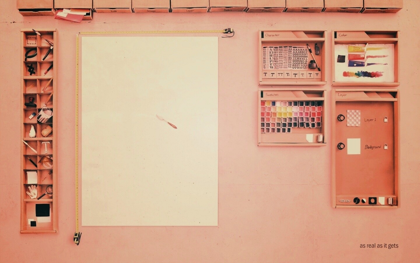 Фотошоп в реальности обои