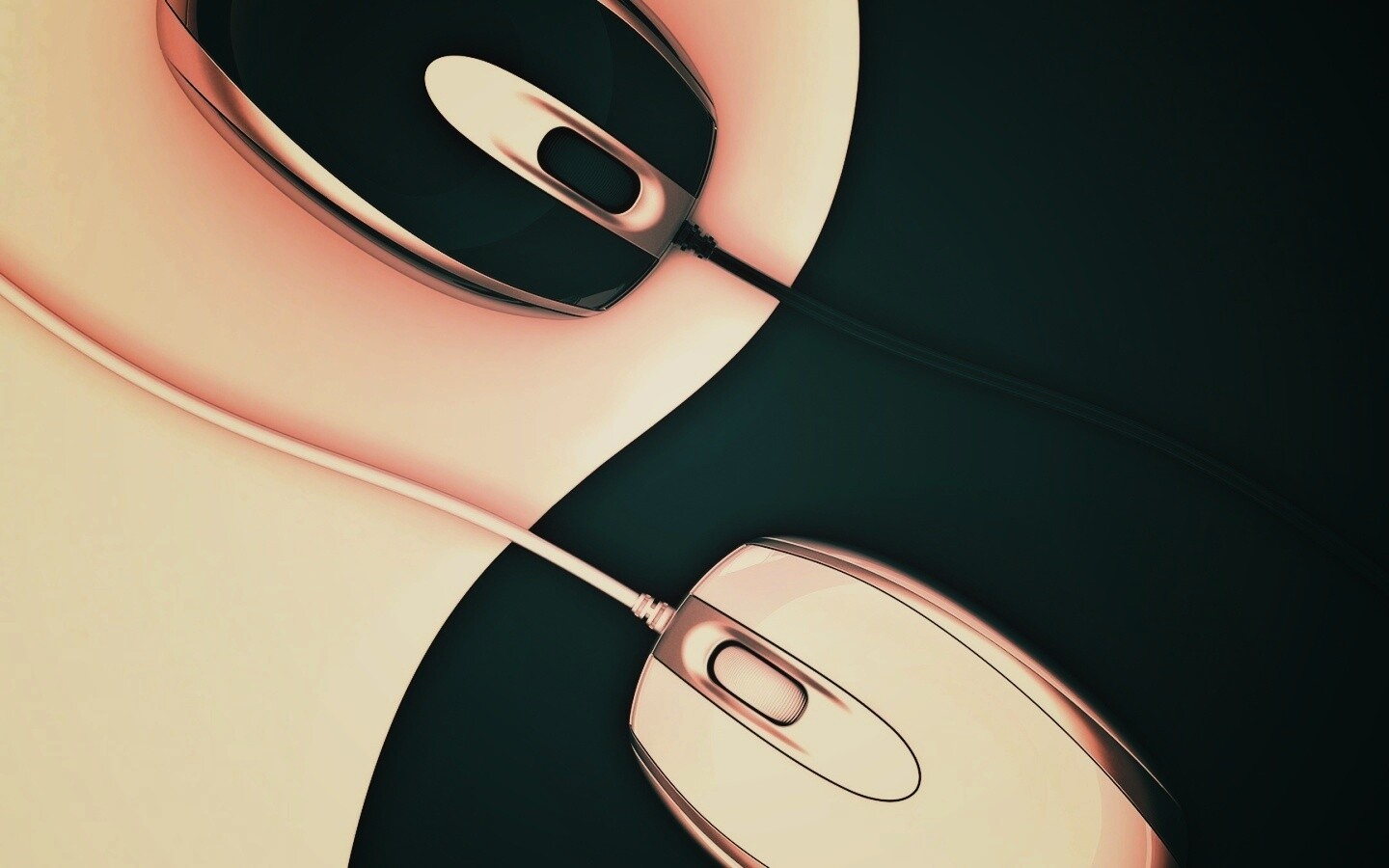 Инь Янь мышки обои