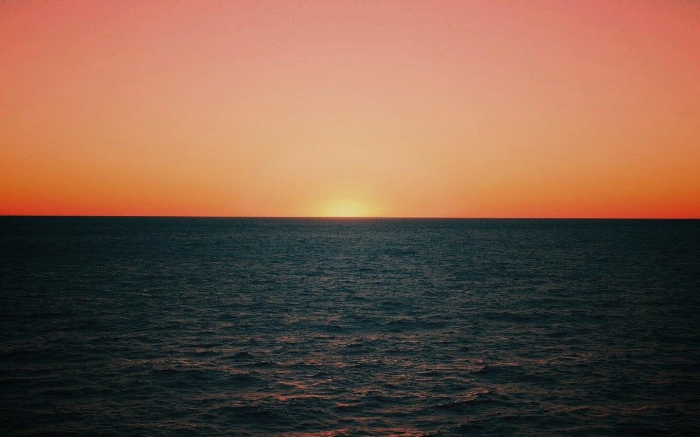 Морской закат обои