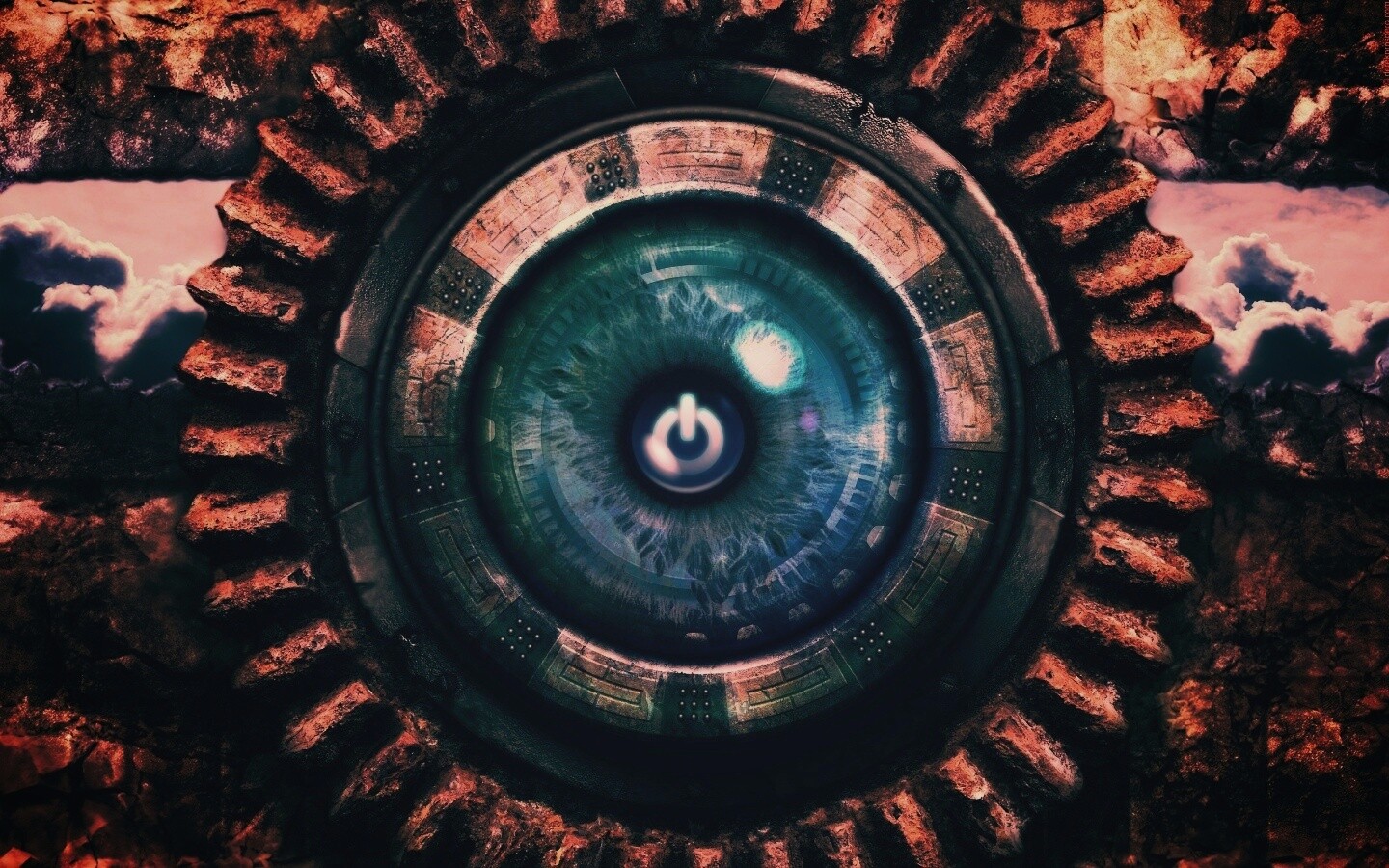 Фэнтезийная кнопка выключения обои