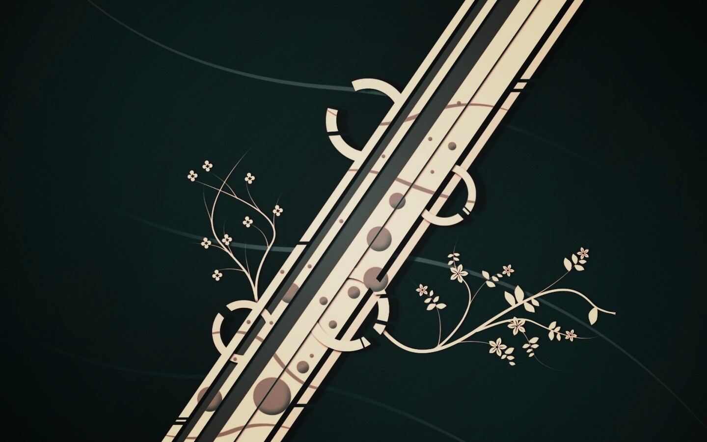 Нечто векторное обои